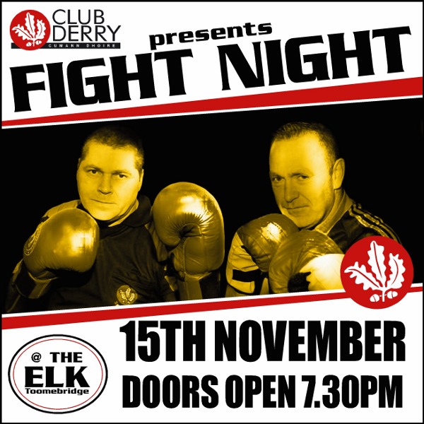 fight night flier