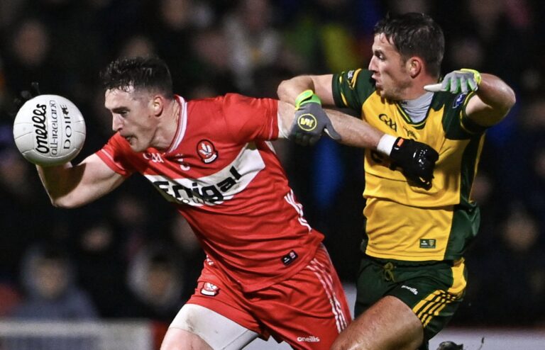 Donegal hold off Derry in hard-fought McKenna Cup semi-final