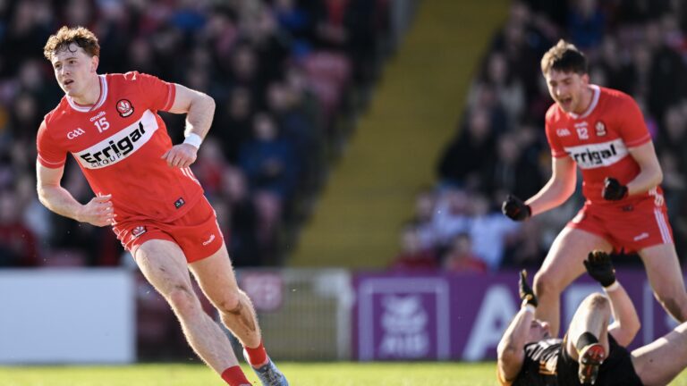 Derry ease past Antrim to reach Ulster semi-final